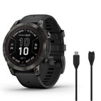 Garmin Fenix 7 Pro Sapphire Solar - Solar Powered Smartwatch w/ ECG