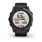 Garmin Fenix 7X Pro Solar Sapphire - Solar Powered Smartwatch w/ GPS & ECG