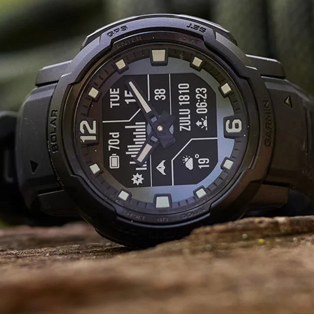 Garmin Instinct Crossover Solar - Hybrid Smartwatch w/ GPS
