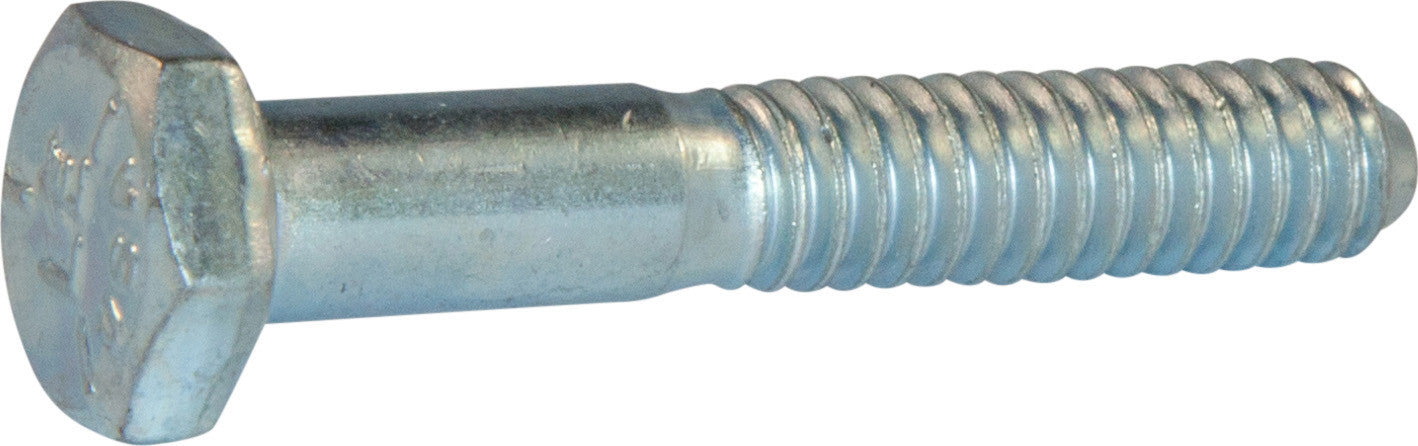 5/16-18 x 3 1/2 Grade 5 Hex Cap Screw Zinc Plated Domestic USA (50)