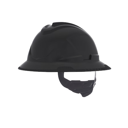 V-Gard C1 Full Brim, Non-Vented, Fas-Trac III, Type 1, Class E, Black