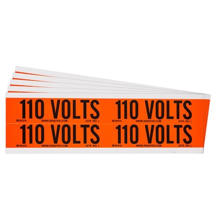 Conduit and Voltage Sign and Labels,PK5