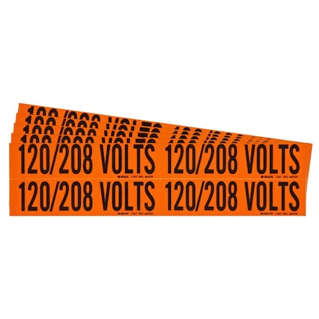 Conduit and Voltage Sign and Labels,PK5