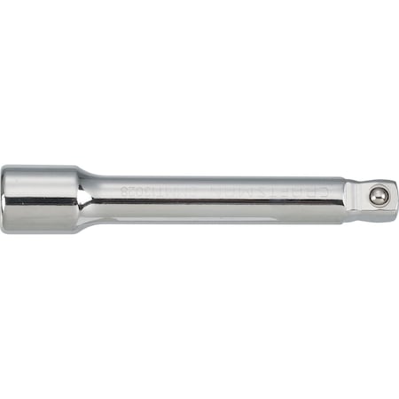 Sockets, 1/2" Drive 5" Wobble Extension 1/2" Dr, Full Polish Chrome