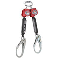 Protecta Self-Retracting Lifeline, 6 ft. Length, Rebar Hook, Steel, 2 Leg(s), 310 lb Weight Capacity