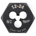 Hex Threading Die, #12-24, UNC