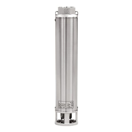Submersible Well Pump Head, 2 hp, Not Applicable Wires, Not Applicable, 6 Stages, 90 gpm
