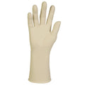 G3, Disposable Cleanroom Gloves, 8.7 mil Palm, Latex, 12 in, ISO 3, AQL 1.5, L, 100 PK, Beige