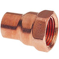 Straight,Copper,Cup3/8in,FNPT3/4in