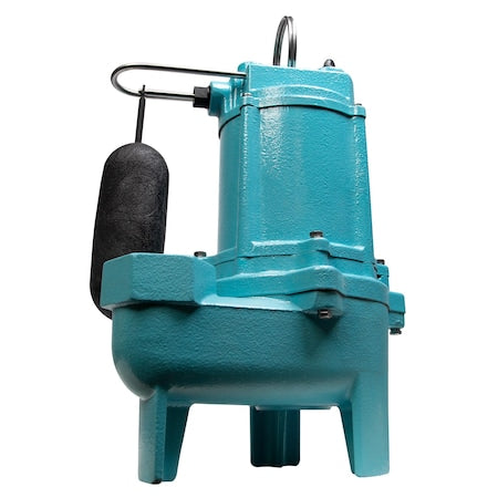 Sewage Ejector Pump, 20ft, 0.4hp, 115V AC
