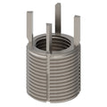 Key Locking Thread Insert, Heavy Wall, 4 Keys, M16-1.50 Int Thrd Sz, M22-1.50 Ext Thrd Sz, 10 PK