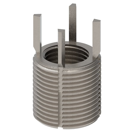 Key Locking Thread Insert, Heavy Wall, 4 Keys, M16-1.50 Int Thrd Sz, M22-1.50 Ext Thrd Sz, 10 PK