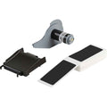 Pre-Cut Label Stock Roll, Black, Gloss