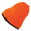 Beanie Cap,Fluorescent Orange,Universal