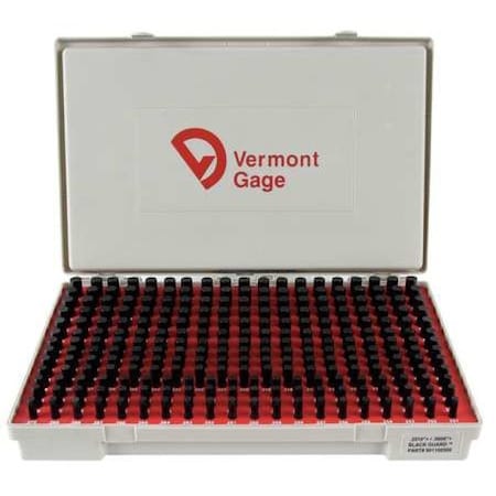 Pin Gauge Set,Tool Steel,250 pcs.