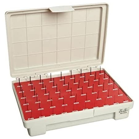 Pin Gauge Set,Tool Steel,55 pcs.