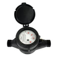 Multi-Jet water meter, 2" pipe size, NSF Certified, brass body with 1 gal pulse output.