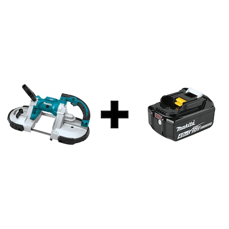 Portable Band Saw,18V,w/Battery