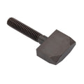 Thumb Screw, 5/16"-18 Thread Size, Spade, Black Oxide Steel, 3/4 in Head Ht, 1 1/2 in Lg