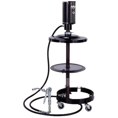 Air Drum Pump, 2 lb/min, 7,500 psi, 50:1