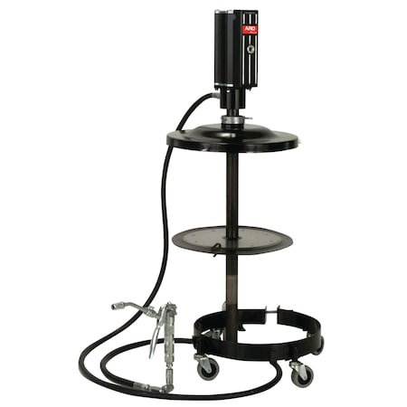 Air Drum Pump, 4 lb/min, 7,500 psi, 50:1