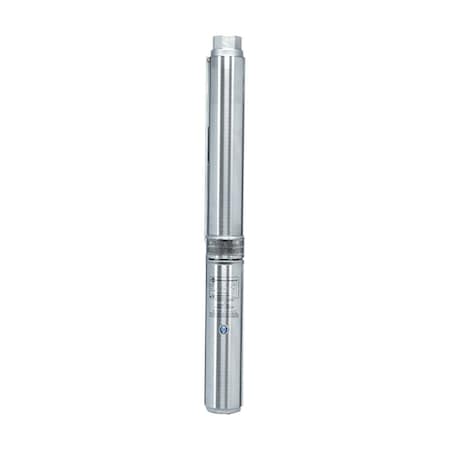 Submersible Pump, 3/4 hp, 230V AC, 2 Wires, 6.8 A, 6 Stages, 16 gpm