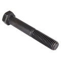 Grade 8, 9/16"-12 Hex Head Cap Screw, Black Oxide Steel, 3-1/2 in L, 10 PK