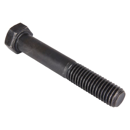 Grade 8, 9/16"-12 Hex Head Cap Screw, Black Oxide Steel, 3-1/2 in L, 10 PK