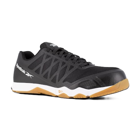 Men's Composite Toe Athletic Shoe, Black, 7, W, RB4450
