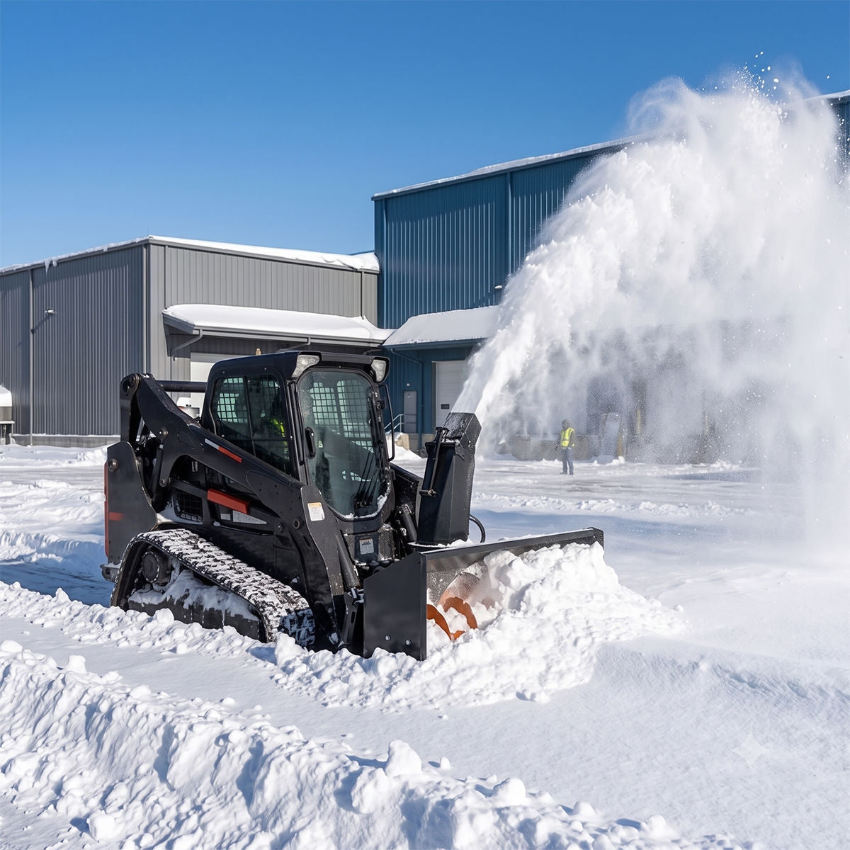 Greatbear Skid Steer 63" Snow Blower