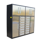 7ft Garage Storage Cabinet with 16 Drawers