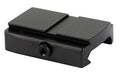 Holosun Technologies 509 Adapter -  Black -  Low Mount -  Fits Picatinny