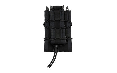 High Speed Gear Double Decker TACO -  Dual Magazine Pouch -  Molle -  Fits (1) Rifle Magazine and (1) Pistol Magazine -  Hybrid Kydex and Nylon -  Black