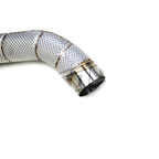 Stainless Catted Downpipe Heat Shield for BMW M5 F90 4.4T