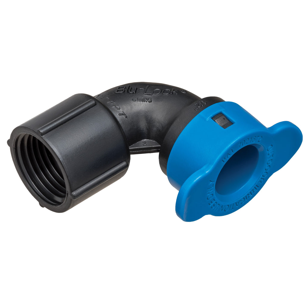 1/2" Blu-Lock x 1/2" FPT Elbow 31972