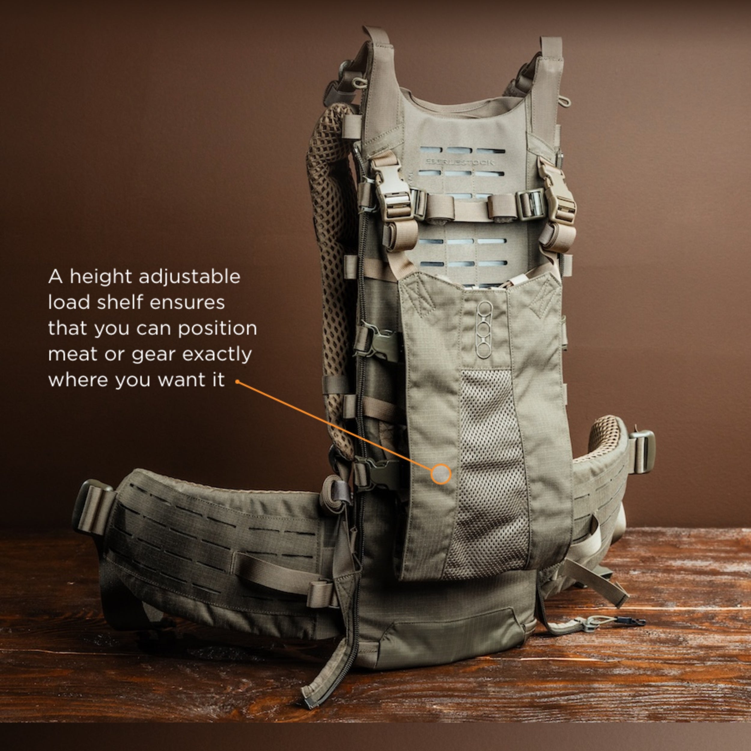 Eberlestock ModFrame - Lightweight w/ Hip-Belt & Height Adjustable