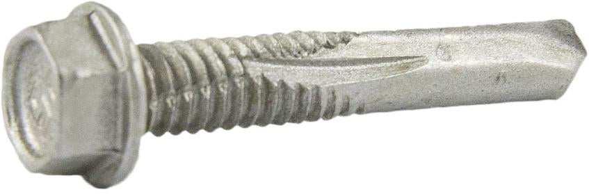14-20 x 8 Hex Washer Head Self Drilling Screw TEK 5 Strong-Shield Coated