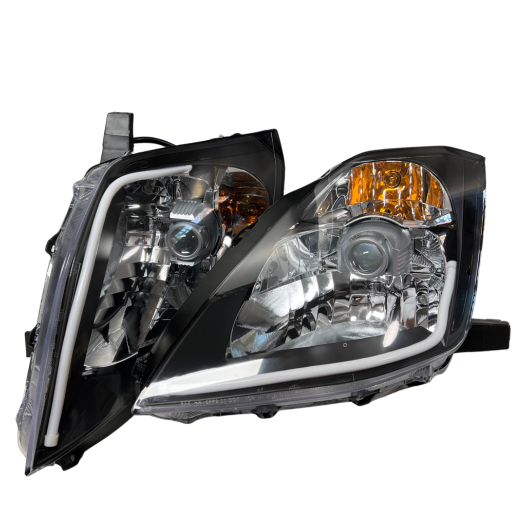 Nissan 2003 2004 2005 350Z Z33 Custom Projector LED Headlights (6-Pin)