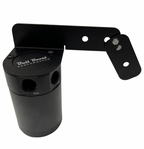 Universal Performance Oil Catch Can 2 Port -8AN + Mounting Bracket Kit Turbo V2