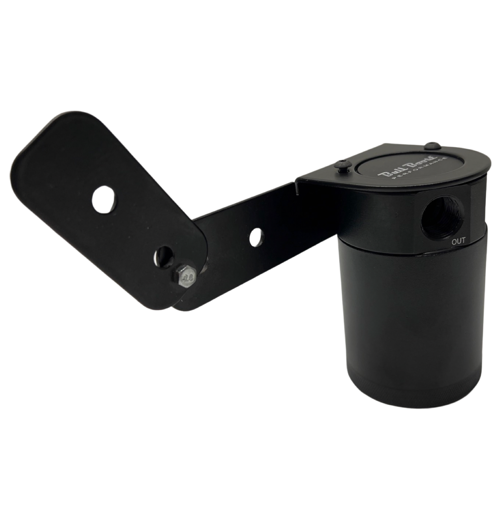 Universal Performance Oil Catch Can 2 Port -8AN + Mounting Bracket Kit Turbo V2