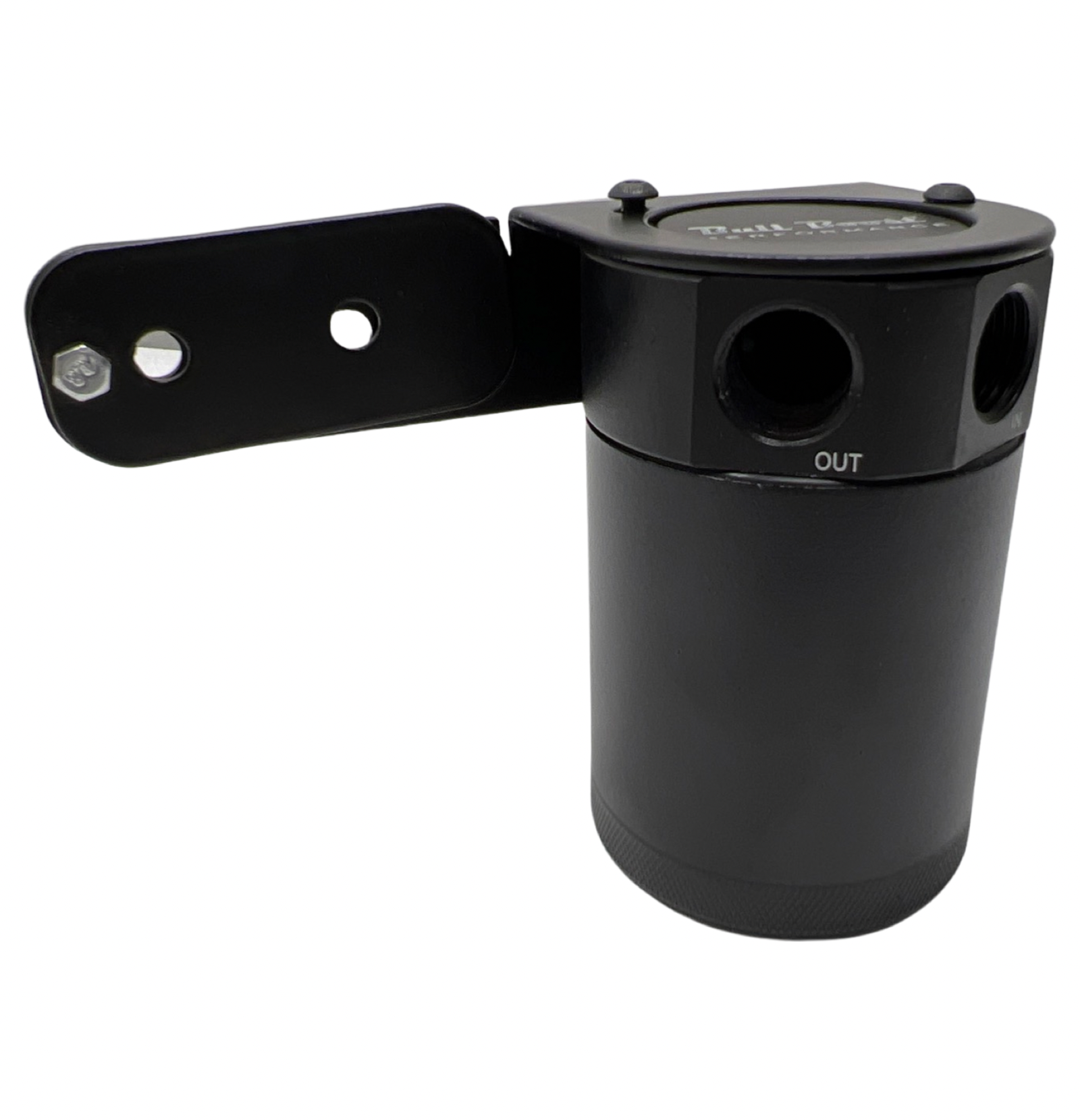 Universal Performance Oil Catch Can 2 Port -8AN + Mounting Bracket Kit Turbo V2
