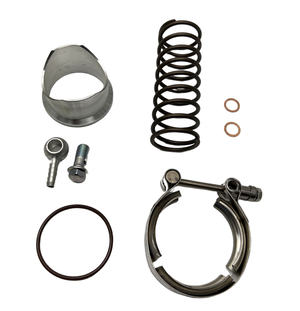 Q BV50 Stye BLACK 50mm Blow off Valve BOV 6PSI 18PSI Springs 2 Day Delivery