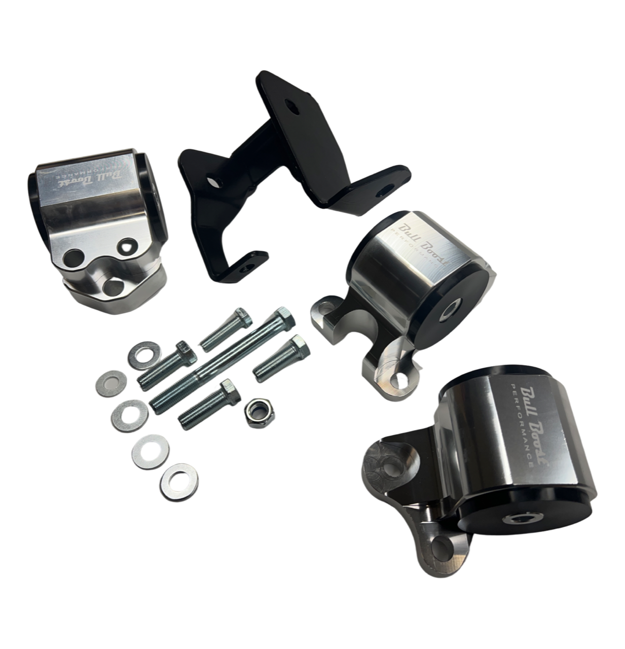D-Series 3 Bolt Billet Motor Mount Swap Kit 96-00 Polyurethane D15 D16 EK