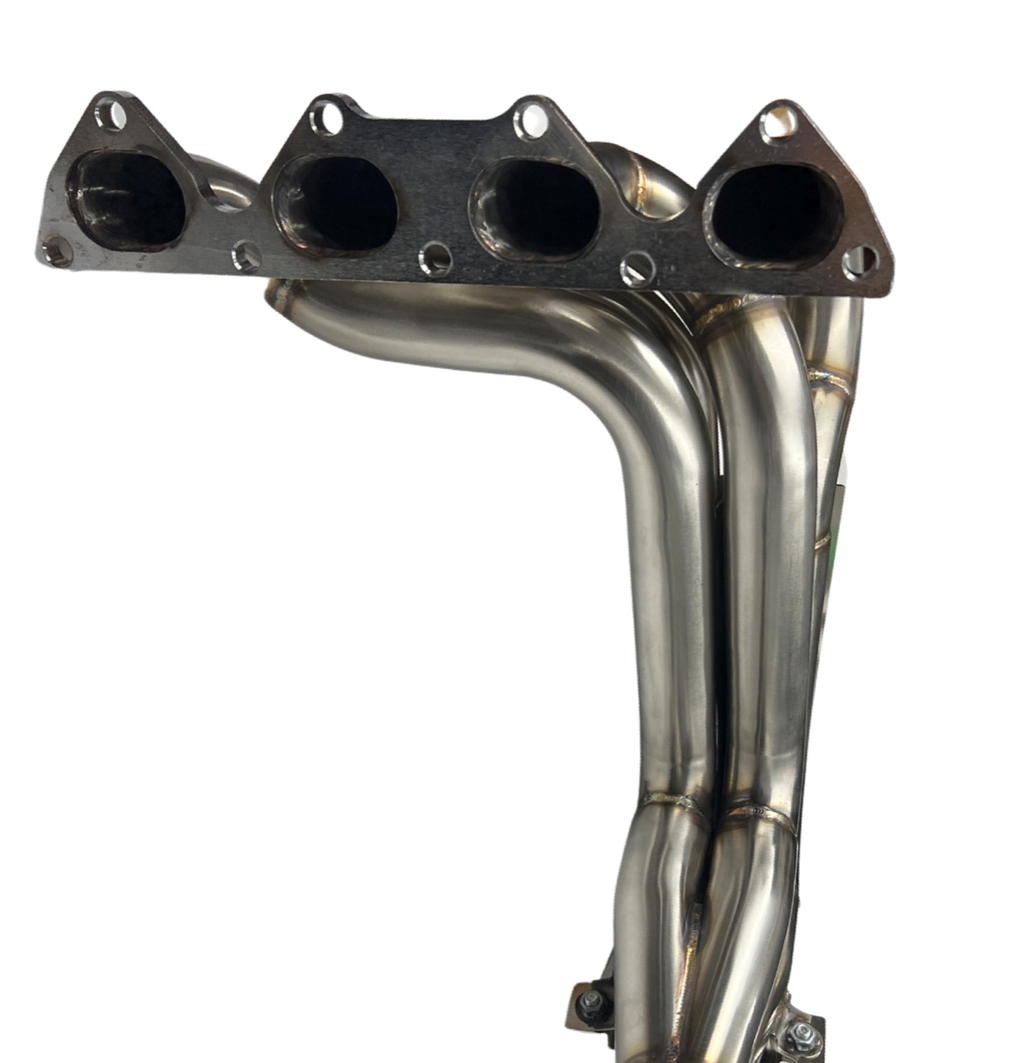 B Series Megaphone Header 4-1 Collector RF V2 B16 B18 B20 RMF Skid Plate Pipe