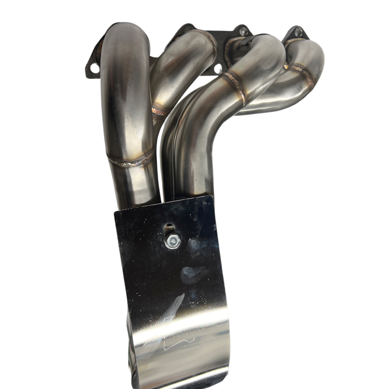 B Series Megaphone Header 4-1 Collector RF V2 B16 B18 B20 RMF Skid Plate Pipe