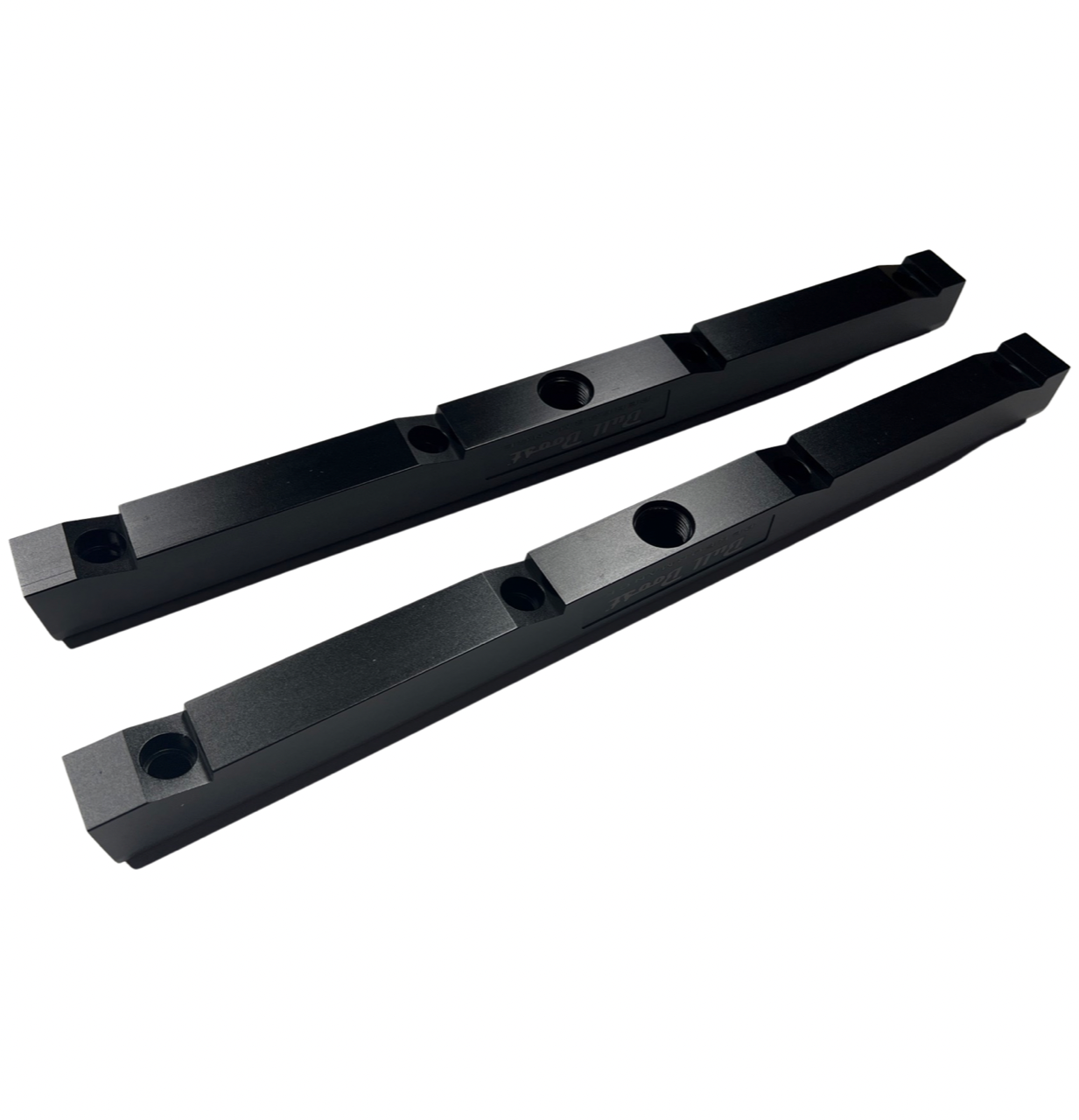 Z893 LS1 / LS6 -8AN high flow BLACK fuel rails w/ fittings & crossover hose for Corvette CTS Camaro