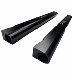 Z893 LS1 / LS6 -8AN high flow BLACK fuel rails w/ fittings & crossover hose for Corvette CTS Camaro