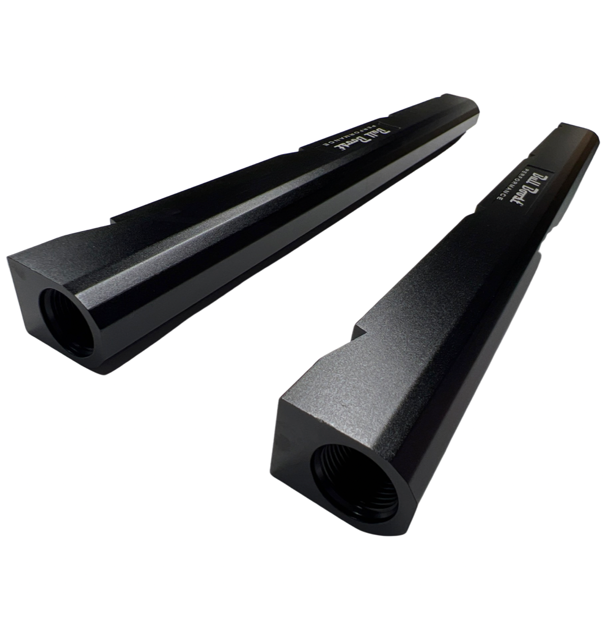 Z893 LS1 / LS6 -8AN high flow BLACK fuel rails w/ fittings & crossover hose for Corvette CTS Camaro