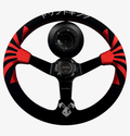 Japan 350mm Steering Wheel + Short Hub Adapter Kit For Mazda Miata RX-7 RX-8 MX-3 MX-6