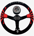Rising Sun Suede Leather Steering Wheel Hub Adapter Kit For Impreza WRX Legacy